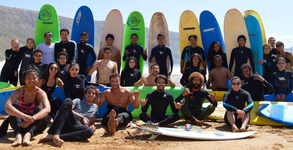 Отель Aloha Surf Camp Maroc Tamraght Экстерьер фото